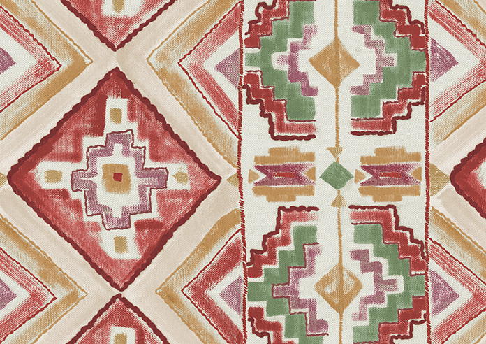 Explorer, Aztec - Twist&Fit Roman Blind - Image 7